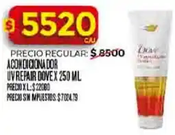 Supermercados DIA Dove acondicionador uvrepair oferta