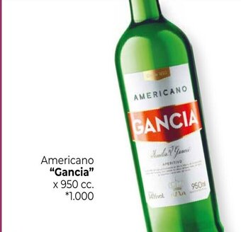 La Anonima Gancia Americano x 950cc. oferta