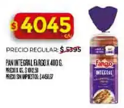 Supermercados DIA Fango pan integral oferta
