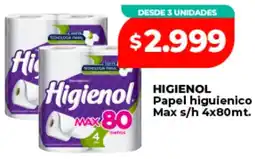 Supermayorista Vital Higienol papel higuienico max s/h oferta