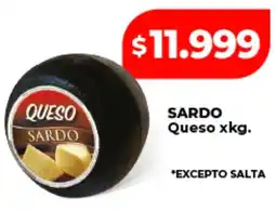 Supermayorista Vital Sardo queso oferta