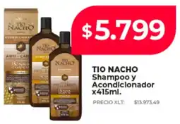 Supermayorista Vital Tio nacho shampoo y acondicionador oferta