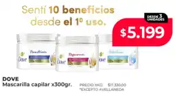 Supermayorista Vital Dove mascarilla capilar oferta