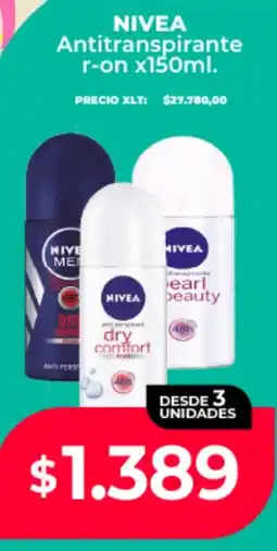 Supermayorista Vital Nivea antitranspirante r-on oferta