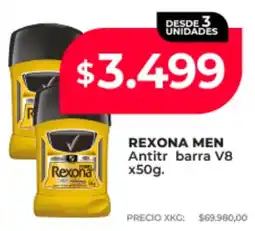 Supermayorista Vital Rexona men antitr barra v8 oferta