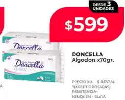 Supermayorista Vital Doncella algodon oferta