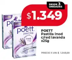Supermayorista Vital Poett pastilla inod c/red lavanda oferta