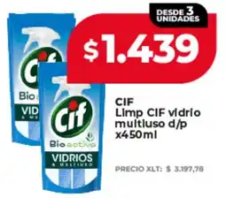 Supermayorista Vital Cif limp vidrio multiuso d/p oferta