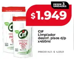 Supermayorista Vital Cif limpiador desinf. pisos d/p oferta