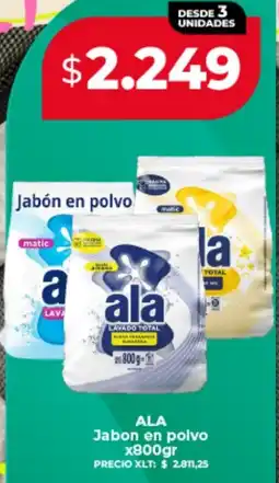 Supermayorista Vital Ala jabon en polvo oferta