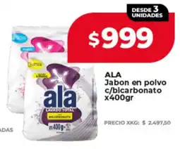 Supermayorista Vital Ala jabon en polvo c/bicarbonato oferta