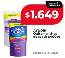 Supermayorista Vital Ayudín quitamanchas doypack oferta