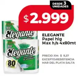 Supermayorista Vital Elegante papel hig max h/s oferta