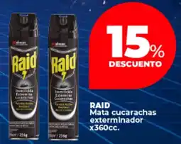 Supermayorista Vital Raid mata cucarachas exterminador oferta