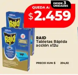 Supermayorista Vital Raid tabletas rápida acción oferta