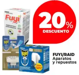 Supermayorista Vital Fuyí /raid aparatos y repuestos oferta