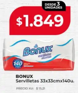 Supermayorista Vital Bonux servilletas oferta