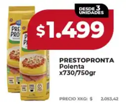 Supermayorista Vital Prestopronta polenta oferta