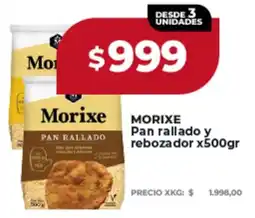 Supermayorista Vital Morixe pan rallado pan rallado y rebozador oferta