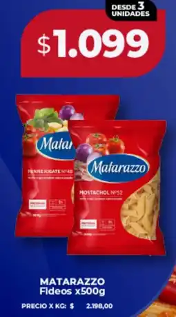 Supermayorista Vital Matarazzo fideos oferta