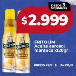 Supermayorista Vital Fritolim acelte aerosol manteca oferta