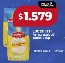 Supermayorista Vital Lucchetti arroz parboil bolsa oferta