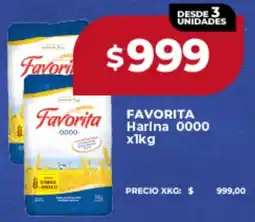 Supermayorista Vital Favorita harina 0000 oferta