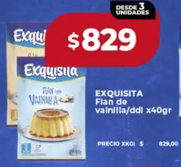 Supermayorista Vital Exquisita flan de vainilla/ddl oferta
