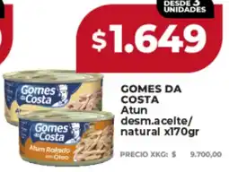 Supermayorista Vital Gomes da costa atun desm.aceite/ natural oferta