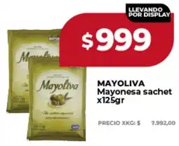 Supermayorista Vital Mayoliva mayonesa sachet oferta
