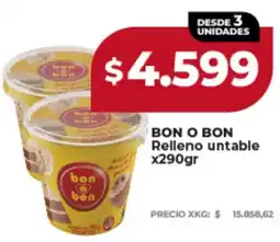 Supermayorista Vital Bon o bon relleno untable oferta