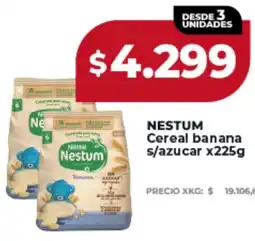 Supermayorista Vital Nestum cereal banana s/azucar oferta