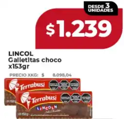 Supermayorista Vital Terrabusi lincol galletitas choco oferta