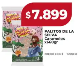 Supermayorista Vital Palitos de la selva caramelos oferta