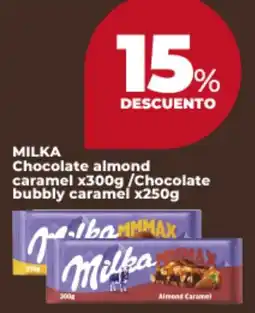 Supermayorista Vital Milka chocolate almond caramel oferta