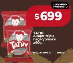 Supermayorista Vital Tatin alfajor triple negro/blanco oferta