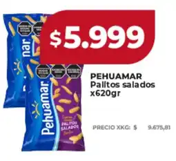 Supermayorista Vital Pehuamar palitos salados oferta