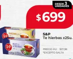 Supermayorista Vital S&p te hierbas oferta