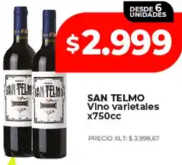 Supermayorista Vital San telmo vino varietales oferta