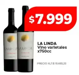 Supermayorista Vital La linda vino varietales oferta
