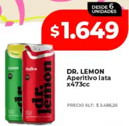 Supermayorista Vital Dr. lemon aperitivo lata oferta