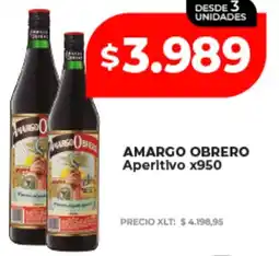 Supermayorista Vital Amargo obrero aperitivo oferta