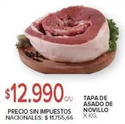 Carrefour Tapa de asado de novillo oferta