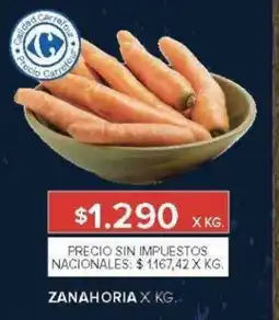 Carrefour Zanahoria oferta