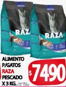 Supermercados Caracol Alimento p/gatos raza oferta