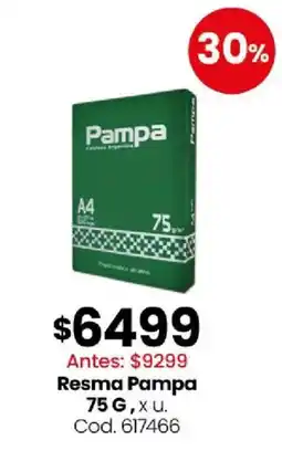 Coto Pampa resma A4 oferta