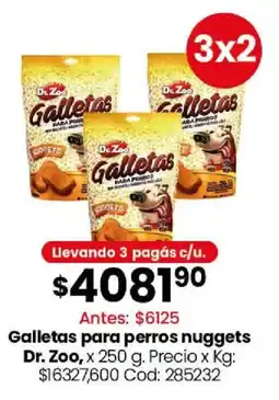 Coto Dr. Zoo galletas para perros oferta