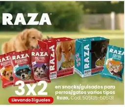 Coto Raza snacks/guisados para perros/gatos oferta