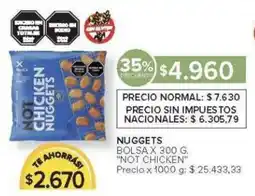 Carrefour Not chicken nuggets bolsa oferta