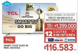 Carrefour Tcl smart tv 65” oferta